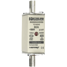  NH-000 80A Mersen gL/gG 370680 villanyszerelés
