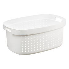 nHG IRIS Seoul szennyeskosár 42 literes, fehér 60320801 (60320801) bútor