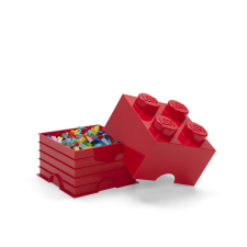 nHG Lego tárolódoboz 2x2, piros (5,6 literes) 40031730 bútor