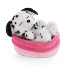 NICI Alvó Dalmata plüsskutyus kosárban 12 cm (47891) plüssfigura