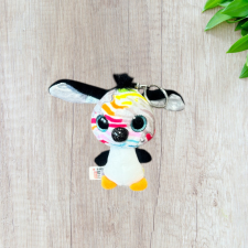  Nici bébi zebra kulcstartó plüssfigura