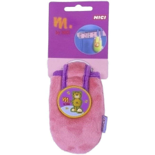 NICI Nici rózsaszín, macis plüss kis táska – 6x11 cm bébiplüss