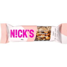  Nick&#039;s vegán földimogyorós szelet 40g csokoládé és édesség
