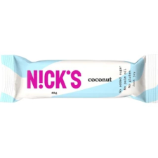 Nick's kókuszos csokoládé szelet cukor- és gluténmentes 40g csokoládé és édesség