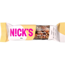 Nick's VEGÁN mandulás csoki, cukor- és gluténmentes 40g csokoládé és édesség