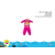 Nickelodeon Baby Shark baba pizsama - jersey pamut pizsama - pink - 86