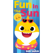 Nickelodeon Baby Shark gyerek strandtörölköző - 70x140 lakástextília