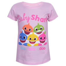 Nickelodeon Baby Shark rövid ujjú póló rózsaszín 2 év (92 cm)