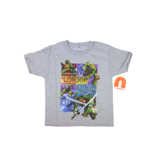 Nickelodeon fiú Póló - Tini nindzsa teknőcök #szürke gyerek póló