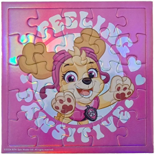 Nickelodeon Mancs Őrjárat Feeling 25 db-os hologrammos puzzle meghívóval puzzle, kirakós