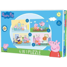 Nickelodeon Peppa malac Fun puzzle 4 az 1-ben Nr2 puzzle, kirakós