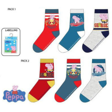 Nickelodeon Peppa malac gyerek zokni 3 pár/csomag 23-34 Nr1