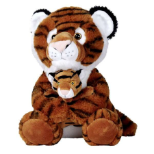 Nicotoy plüss állat kicsinyével 28 cm - Tigris plüssfigura