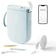Niimbot D11_H kék + címke tekercs címkézőgép