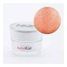 NiiZA Acrylgel – Glimmer Gold 15g lakk zselé