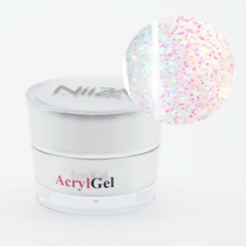 NiiZA AcrylGel - Glimmer White Holo 5g lakk zselé