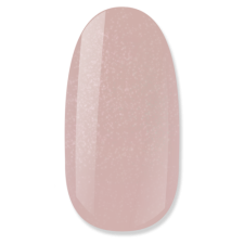 NiiZA Rubber Base Gel Glitter Peach 7ml fényzselé