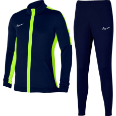 Nike Academy 23 Kötött férfi tréningruha, sötétkék/neonzöld, L