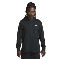 Nike Bluza Nike Club kötött Ls Polo FQ3417010 A Negru M