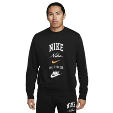 Nike Club blúz Bb Crew Stack Gx FN2610010 A Black XS