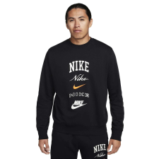 Nike Club blúz Bb Crew Stack Gx FN2610365 A Fekete L férfi pulóver, kardigán
