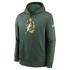 Nike club fleece pullover hoodie - nfl green bay packers pulóver férfi zöld xl férfi pulóver, kardigán