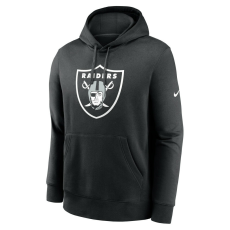 Nike club fleece pullover hoodie - nfl las vegas raiders pulóver férfi fekete m