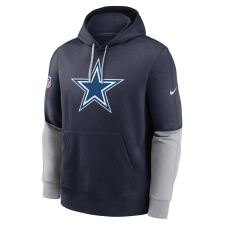 Nike club hoodie team issue - nfl dallas cowboys pulóver férfi kék l férfi pulóver, kardigán