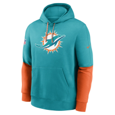 Nike club hoodie team issue - nfl miami dolphins pulóver férfi zöld xxl férfi pulóver, kardigán