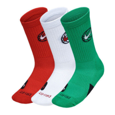 Nike EVERYDAY BBALL SOCKS 3PR zokni Férfi Piros XL