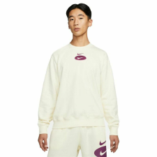 Nike Férfi Kapucni nélküli pulóver Nike Swoosh League Fehér férfi pulóver, kardigán