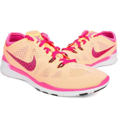 Nike Free 5.0 női edzőcipő, narancssárga/rózsaszín, 36.5