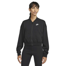 Nike Kapucnis pulóver Nike W NSW Club Flc Os Crp Fz Swtsh FB7278010 Nők Fekete M