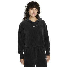 Nike Kapucnis pulóver Nike W NSW Vlr Mod Crop Po DQ5927010 Nők Fekete XS