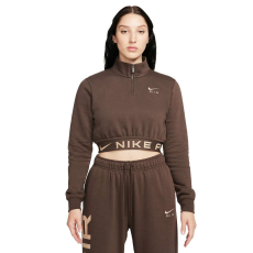 Nike Melegítő felső Nike Air Flc Top FB8067237 női Barna XXS