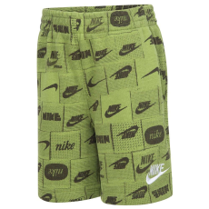  Nike nkb b nsw club ssnl aop short green 4-5yr