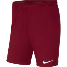 Nike Park III férfi kötött nadrág, burgundi, M férfi rövidnadrág