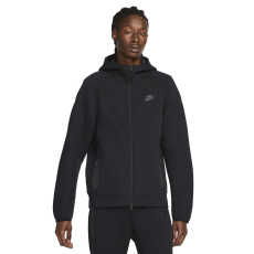 Nike Tch Flc Fz Wr kapucnis pulóver FB7921010 Férfi Fekete M