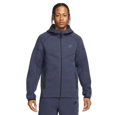 Nike Tch Flc Fz Wr kapucnis pulóver FB7921473 Férfi Tengerészkék L férfi pulóver, kardigán