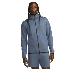 Nike Tech Fz Lghtwht kapucnis pulóver DX0822491 férfi Kék L férfi pulóver, kardigán