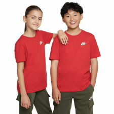 Nike Tee Emb Futura Lbr FZ5177657 Gyerek Piros Hosszú ujjú Póló gyerek póló