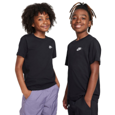 Nike Tee Emb Futura Lbr póló FZ5177010 Kids Black M