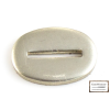  Nikkel-ezüst (alpakka) illeszték markolattüskés Filéző pengéhez 16x24x3mm