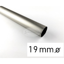  Nikkel-matt színű fém karnisrúd 19 mm átmérőjű - 300 cm karnis, függönyrúd