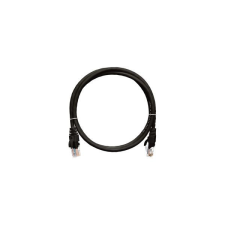 Nikomax CAT6A S-FTP Patch Cable 5m Black kábel és adapter