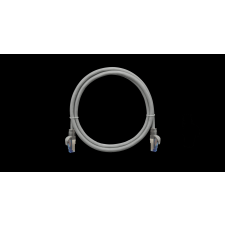 Nikomax Essential Series S/FTP CAT6 Patch kábel 3m - Szürke kábel és adapter