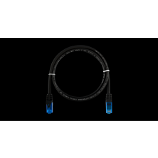 Nikomax Essential Series UTP CAT6 Patch kábel 3m - Fekete kábel és adapter