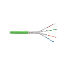 Nikomax falikábel S/FTP, Cat.7, Dca, LSOH, 500m, világoszöld (NKL 4365C-LG) kábel és adapter