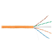 Nikomax falikábel UTP, Cat.6, Dca, LSOH, 305m, narancssárga (NKL 4140C-OR) kábel és adapter