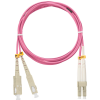 Nikomax Fiber Optic SC/UPC Fiber Optic LC/UPC Átalakító Rózsaszín 10m NMF-PC2M4C2-SCU-LCU-010